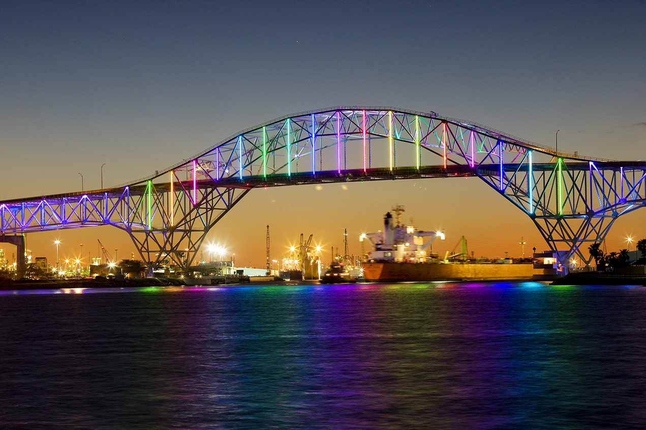 Harbor Bridge Corpus Christi TX In Touch With Nature